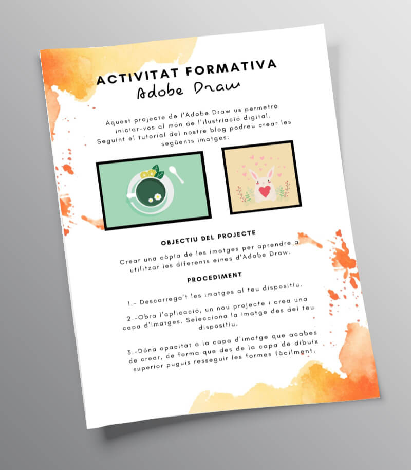 PDF ACTIVITAT ADOBE DRAW